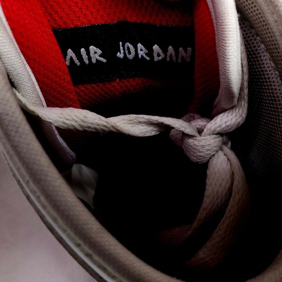 Air Jordan Mars 270 Mens 7.5 Shoes White Fire Red - Picture 11 of 12